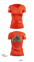 Spartans 31739633 Women's Short Sleeve V-neck Shirt - 103