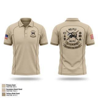 Short Sleeve Performance Polo, F CO 3-172 IBCT, Army, Teamtime, Team time, sublimation, custom sports apparel, team uniforms, spirit wear, spiritwear, sports uniforms, custom shirts, team store, custom team store, fundraiser sports, apparel fundraiser