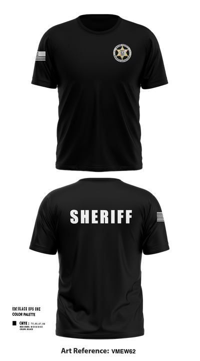 Wayne County Sheriff’s Department 73359444 Short Sleeve Performance Shirt - 3