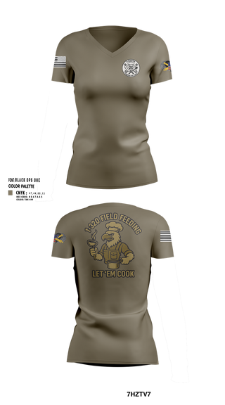 Womens Short Sleeve Vneck Shirt, 1-320th, , Teamtime, Team time, sublimation, custom sports apparel, team uniforms, spirit wear, spiritwear, sports uniforms, custom shirts, team store, custom team store, fundraiser sports, apparel fundraiser