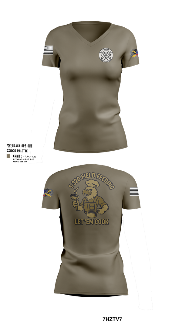 Womens Short Sleeve Vneck Shirt, 1-320th, , Teamtime, Team time, sublimation, custom sports apparel, team uniforms, spirit wear, spiritwear, sports uniforms, custom shirts, team store, custom team store, fundraiser sports, apparel fundraiser