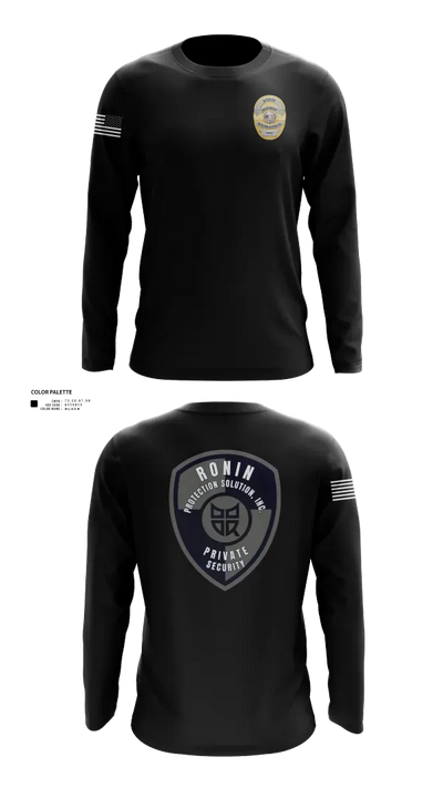 Ronin Protection Solutions Inc. 29948681 Long Sleeve Performance Shirt 110