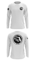 Florida Department of Corrections 76074313 Long Sleeve Performance Shirt - 2