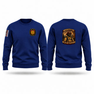 Crew Neck Sweatshirt, Mosquito Fire Protection District, Fire Department, Teamtime, Team time, sublimation, custom sports apparel, team uniforms, spirit wear, spiritwear, sports uniforms, custom shirts, team store, custom team store, fundraiser sports, apparel fundraiser