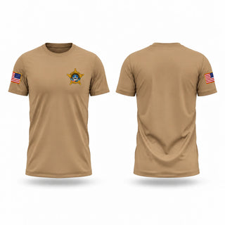 Old School Cotton Feel Shirt, Ramsey County Sheriff's Office, Police, Teamtime, Team time, sublimation, custom sports apparel, team uniforms, spirit wear, spiritwear, sports uniforms, custom shirts, team store, custom team store, fundraiser sports, apparel fundraiser