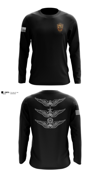 Long Sleeve Performance Shirt, 2-210th Aviation Regiment, Army, Teamtime, Team time, sublimation, custom sports apparel, team uniforms, spirit wear, spiritwear, sports uniforms, custom shirts, team store, custom team store, fundraiser sports, apparel fundraiser