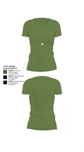 S6 54774303 Women's Short Sleeve V-neck Shirt - 44