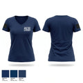 Sterling Heights Police Department 11648649 Women's Short Sleeve V-neck Shirt - 1