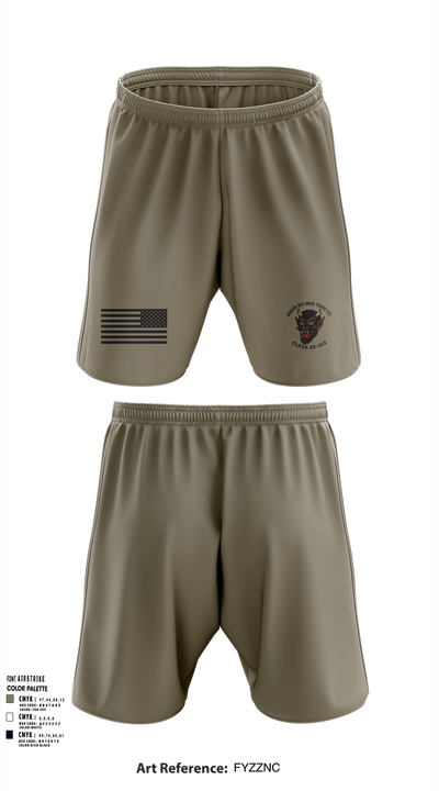 208th RTI MED TRNG CO Class 25-002 54968999 Athletic Shorts With Pockets - 101