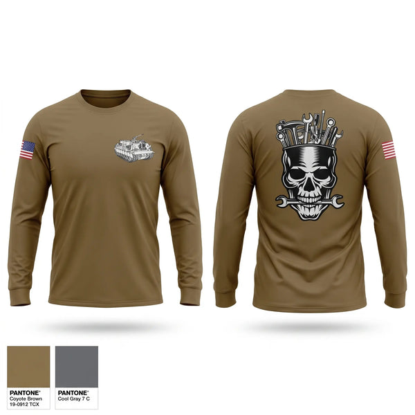 Long Sleeve Performance Shirt, Track 3-66, Army, Teamtime, Team time, sublimation, custom sports apparel, team uniforms, spirit wear, spiritwear, sports uniforms, custom shirts, team store, custom team store, fundraiser sports, apparel fundraiser