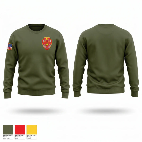 Crew Neck Sweatshirt, India CO, Marines, Teamtime, Team time, sublimation, custom sports apparel, team uniforms, spirit wear, spiritwear, sports uniforms, custom shirts, team store, custom team store, fundraiser sports, apparel fundraiser