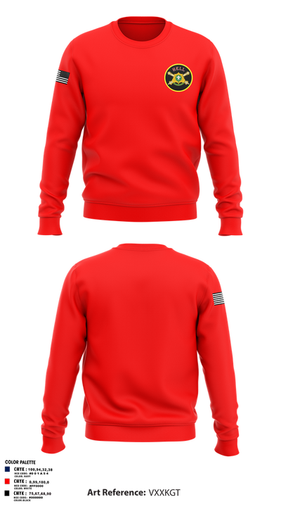 Fire’s Squadron 2nd SCR 49702477 Crew Neck Sweatshirt - 2