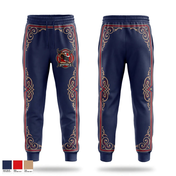 Sweatpants, Louisville Fire Rescue, Fire Department, Teamtime, Team time, sublimation, custom sports apparel, team uniforms, spirit wear, spiritwear, sports uniforms, custom shirts, team store, custom team store, fundraiser sports, apparel fundraiser