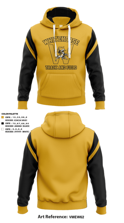 Whitehorse High School Track & Field 49487844 Hoodie - 11