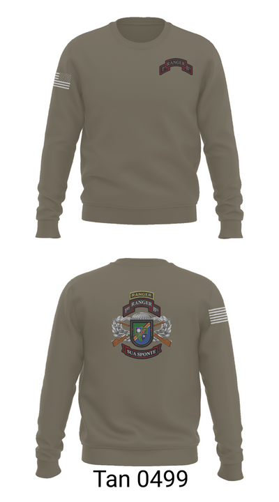 1/75 Ranger Battalion 18723676 Crew Neck Sweatshirt - 64
