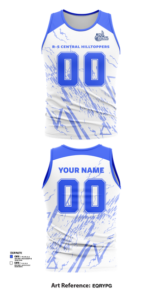 Tank Top, R-S Central Hilltoppers Volleyball, Women's Volleyball, Teamtime, Team time, sublimation, custom sports apparel, team uniforms, spirit wear, spiritwear, sports uniforms, custom shirts, team store, custom team store, fundraiser sports, apparel fundraiser