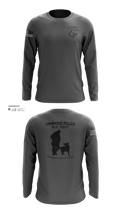 Hammond Police K9 41895073 Long Sleeve Performance Shirt - 22