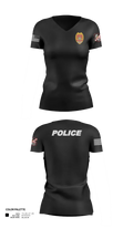 Strafford Police 67188920 Women's Short Sleeve V-neck Shirt - 21