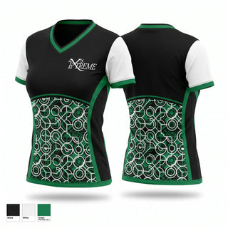 Womens Short Sleeve Vneck Shirt, PFC Extreme, Women's Soccer, Teamtime, Team time, sublimation, custom sports apparel, team uniforms, spirit wear, spiritwear, sports uniforms, custom shirts, team store, custom team store, fundraiser sports, apparel fundraiser
