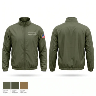 Windbreaker, Grant County Sheriff's Office, Police, Teamtime, Team time, sublimation, custom sports apparel, team uniforms, spirit wear, spiritwear, sports uniforms, custom shirts, team store, custom team store, fundraiser sports, apparel fundraiser