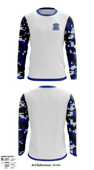 Long Sleeve Performance Shirt, Westover Middle Wrestling, Wrestling, Teamtime, Team time, sublimation, custom sports apparel, team uniforms, spirit wear, spiritwear, sports uniforms, custom shirts, team store, custom team store, fundraiser sports, apparel fundraiser