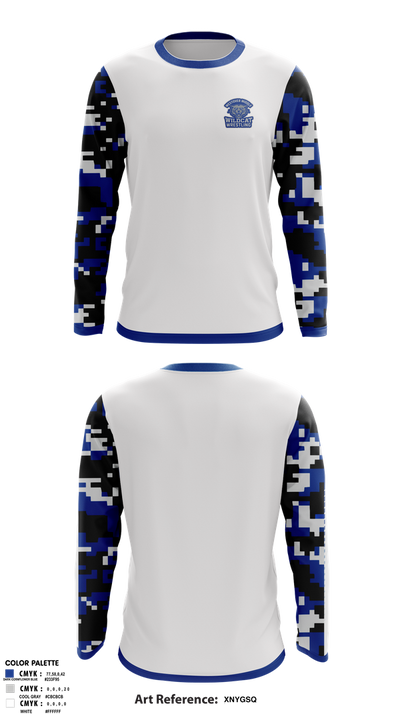 Westover Middle Wrestling 20683459 Long Sleeve Performance Shirt 8