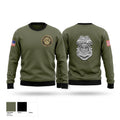 373rd Military Police Det Crew Neck Sweatshirt - 1