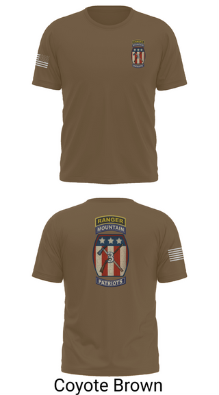 Old School Cotton Feel Shirt, 2-47 infantry 3rd BRG 10th MTN, Army, Teamtime, Team time, sublimation, custom sports apparel, team uniforms, spirit wear, spiritwear, sports uniforms, custom shirts, team store, custom team store, fundraiser sports, apparel fundraiser