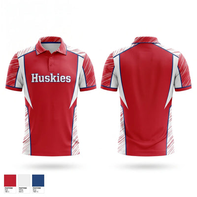 Huskies Short Sleeve Performance Polo - 1