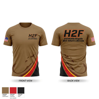 Short Sleeve Performance Shirt, H2F, 2nd Mobile Brigade, 25th Infantry Division, Army, Teamtime, Team time, sublimation, custom sports apparel, team uniforms, spirit wear, spiritwear, sports uniforms, custom shirts, team store, custom team store, fundraiser sports, apparel fundraiser
