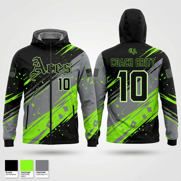 Windbreaker, Cosmo Aces, Baseball, Teamtime, Team time, sublimation, custom sports apparel, team uniforms, spirit wear, spiritwear, sports uniforms, custom shirts, team store, custom team store, fundraiser sports, apparel fundraiser