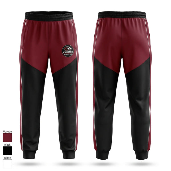 Sweatpants, New Holstein Huskies, Wrestling, Teamtime, Team time, sublimation, custom sports apparel, team uniforms, spirit wear, spiritwear, sports uniforms, custom shirts, team store, custom team store, fundraiser sports, apparel fundraiser