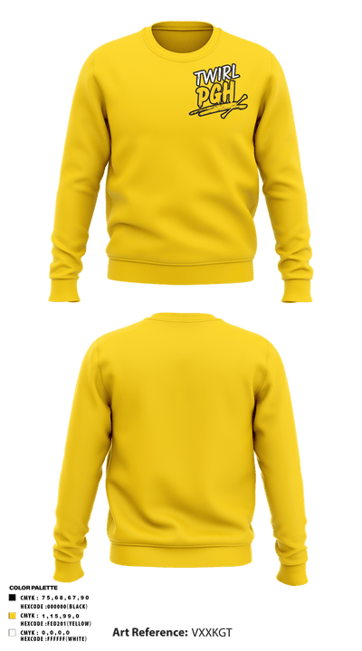 Twirl PGH 8143457 Crew Neck Sweatshirt - 4