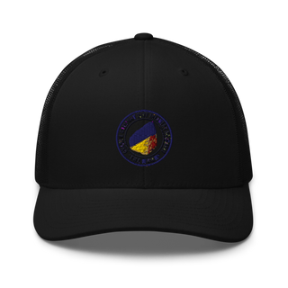 C Co 2-47 197th Infantry Brigade Retro Trucker Hat | Yupoong 6606