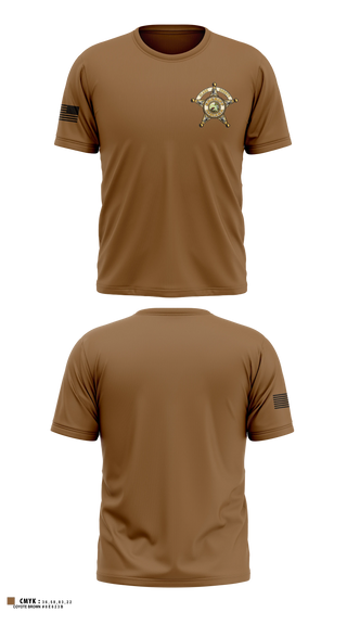 Old School Cotton Feel Shirt, Clark County Sheriffs Office, Police, Teamtime, Team time, sublimation, custom sports apparel, team uniforms, spirit wear, spiritwear, sports uniforms, custom shirts, team store, custom team store, fundraiser sports, apparel fundraiser