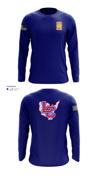 Long Sleeve Performance Shirt, Lewis County Lions, , Teamtime, Team time, sublimation, custom sports apparel, team uniforms, spirit wear, spiritwear, sports uniforms, custom shirts, team store, custom team store, fundraiser sports, apparel fundraiser