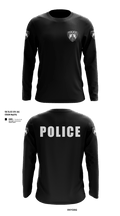 New York Mills Police Department 96778622 Long Sleeve Performance Shirt - 16