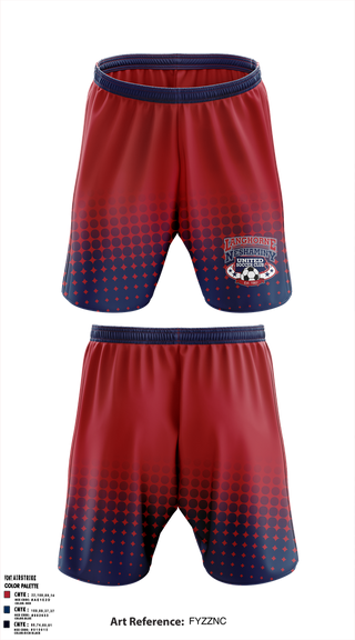 Athletic Shorts With Pockets, Langhorne Neshaminy United Soccer Club, Men's Soccer, Teamtime, Team time, sublimation, custom sports apparel, team uniforms, spirit wear, spiritwear, sports uniforms, custom shirts, team store, custom team store, fundraiser sports, apparel fundraiser