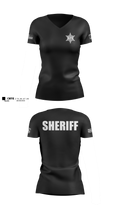 Hertford County Sheriff’s Office Women's Short Sleeve V-neck Shirt - 100