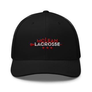McLean Lacrosse 4222759 Retro Trucker Hat | Yupoong 6606
