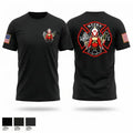 North Towanda Fire Rescue 10568871 Old School Cotton Feel Shirt - 1