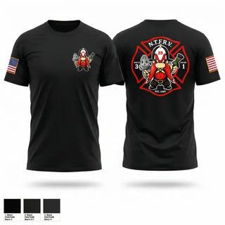 Old School Cotton Feel Shirt, North Towanda Fire Rescue, Fire Department, Teamtime, Team time, sublimation, custom sports apparel, team uniforms, spirit wear, spiritwear, sports uniforms, custom shirts, team store, custom team store, fundraiser sports, apparel fundraiser