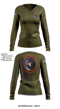 Kestrels 56714032 Women's Long Sleeve V-neck Shirt - 1