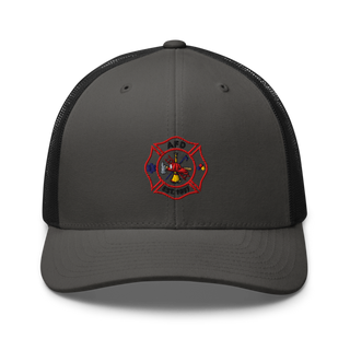 Amarillo Fire Department 46109960 Retro Trucker Hat | Yupoong 6606