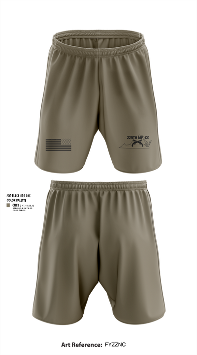 229TH MP CO Athletic Shorts With Pockets - 102