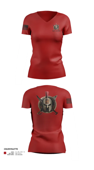 Womens Short Sleeve Vneck Shirt, 108th Air Defense Artillery Brigade, Army, Teamtime, Team time, sublimation, custom sports apparel, team uniforms, spirit wear, spiritwear, sports uniforms, custom shirts, team store, custom team store, fundraiser sports, apparel fundraiser