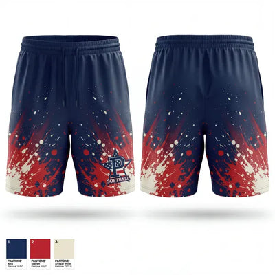 Central Illinois Patriots 15264542 Athletic Shorts With Pockets - 1
