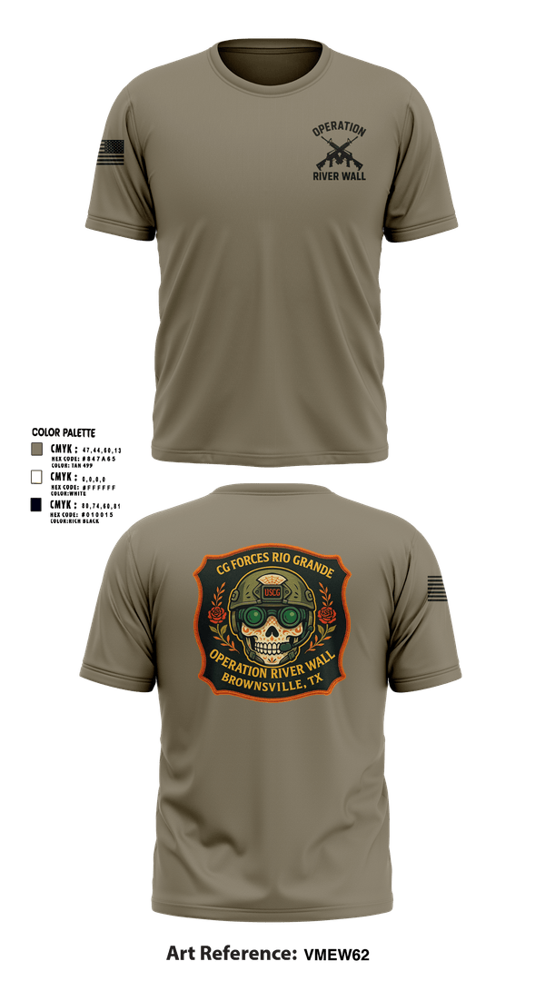 Short Sleeve Performance Shirt, Operation River Wall, Coast Guard, Teamtime, Team time, sublimation, custom sports apparel, team uniforms, spirit wear, spiritwear, sports uniforms, custom shirts, team store, custom team store, fundraiser sports, apparel fundraiser