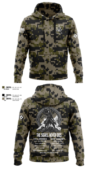 Hoodie, Senior Leaders Course FY26-009, Army, Teamtime, Team time, sublimation, custom sports apparel, team uniforms, spirit wear, spiritwear, sports uniforms, custom shirts, team store, custom team store, fundraiser sports, apparel fundraiser