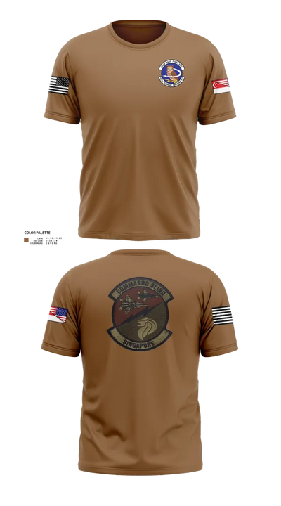 497 COMBAT TRAINING FLIGHT 24076021 Short Sleeve Performance Shirt - 20